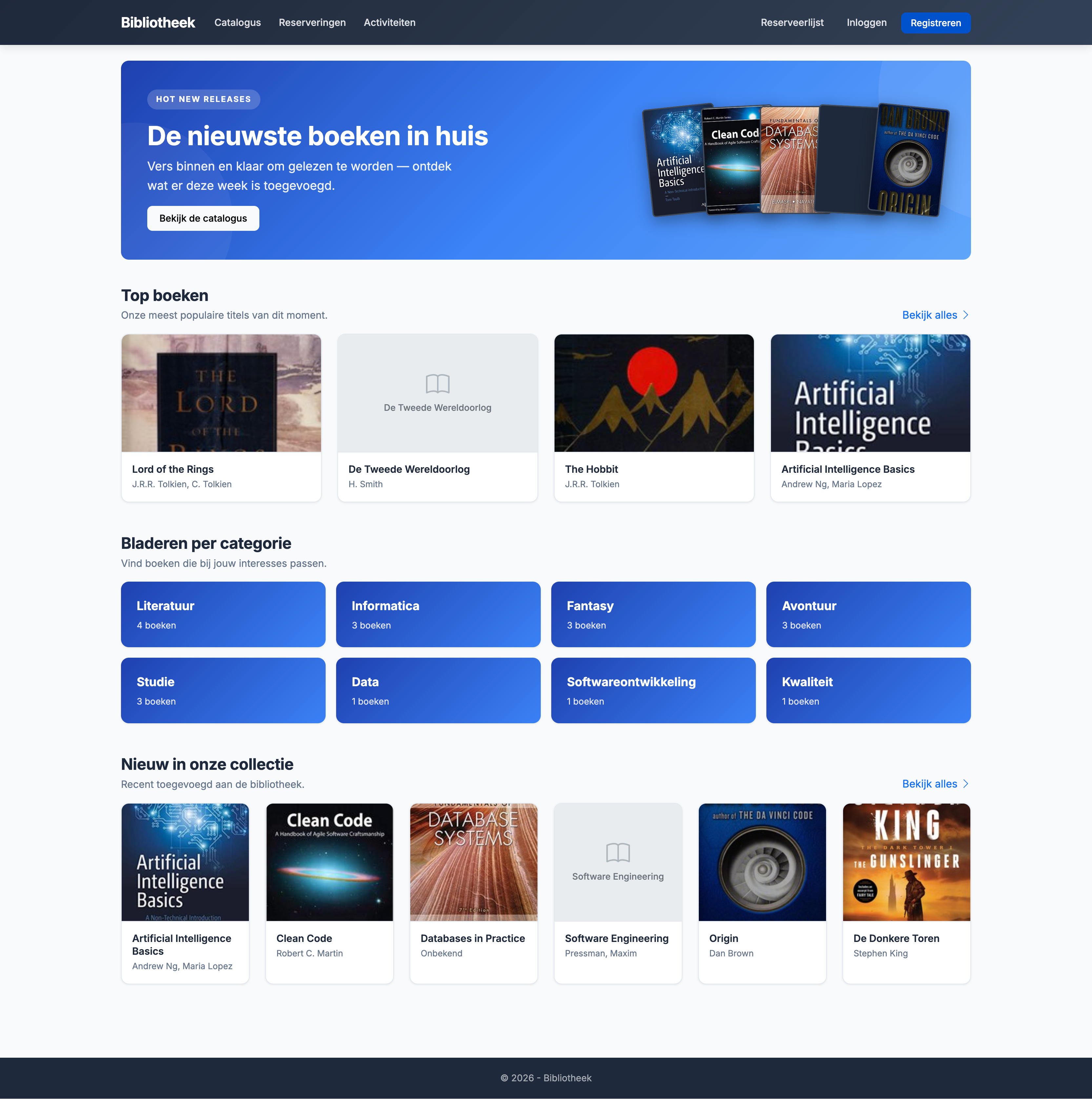 Bibliotheek UX & Selfservice Systeem